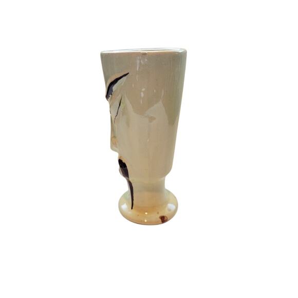 Vintage Fu Manchu Tiki Mug Vase Japanese Otagiri Style Container Vessel 14oz - Picture 4 of 9